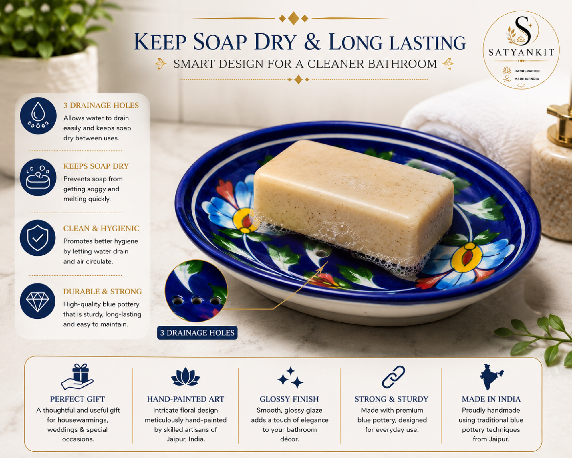 blue pottery soap dish 5 blue pottery soap dish 5