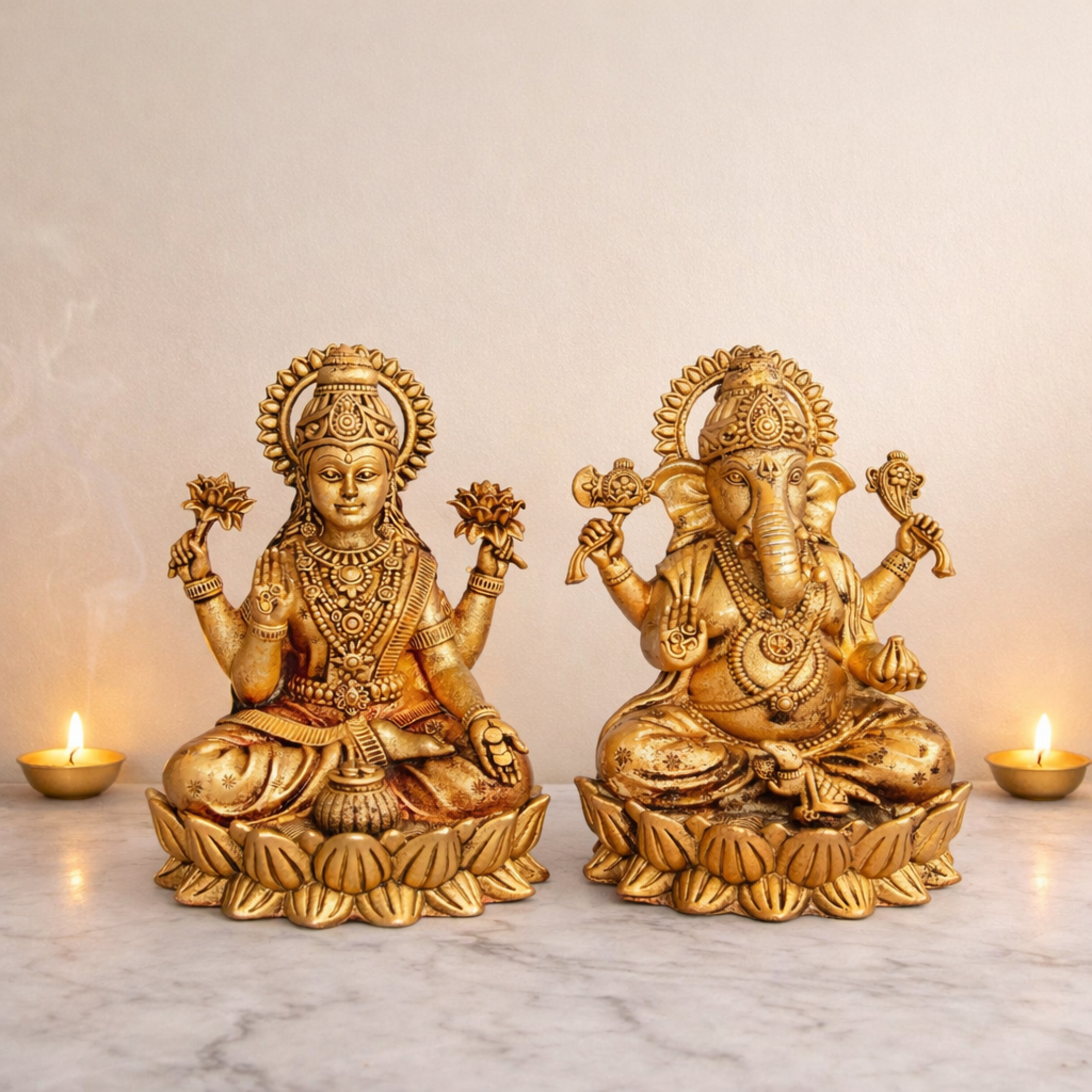 handcrafted brass lakshmi ganesh (18) handcrafted brass lakshmi ganesh (18)